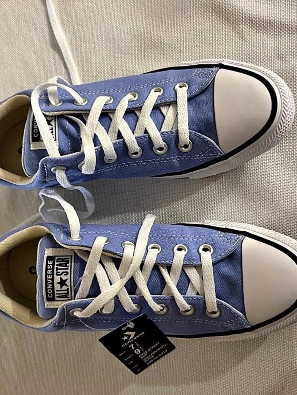 Converse Chuck Taylor All Star Blue Canvas Sneakers US 7.5 NWT